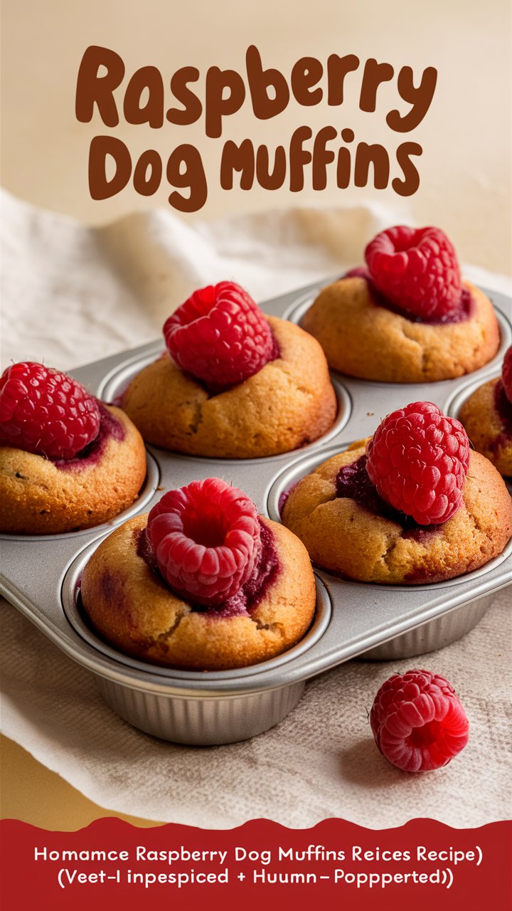 Raspberry Dog Muffins Recipe