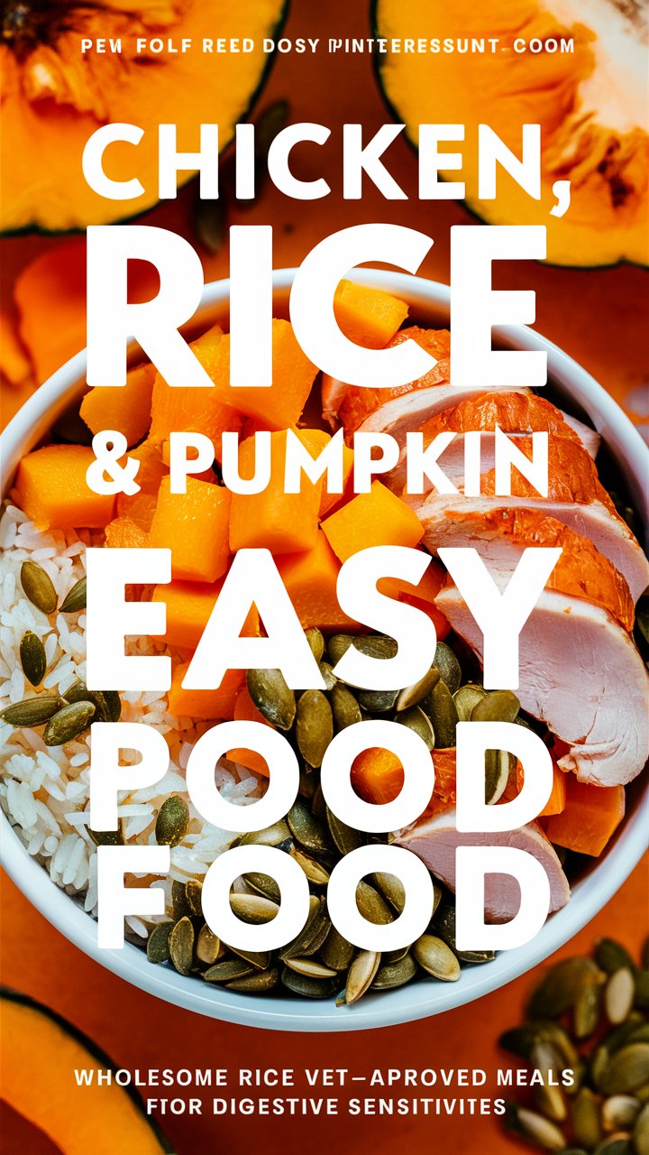 Chicken, Rice & Pumpkin Dog Food