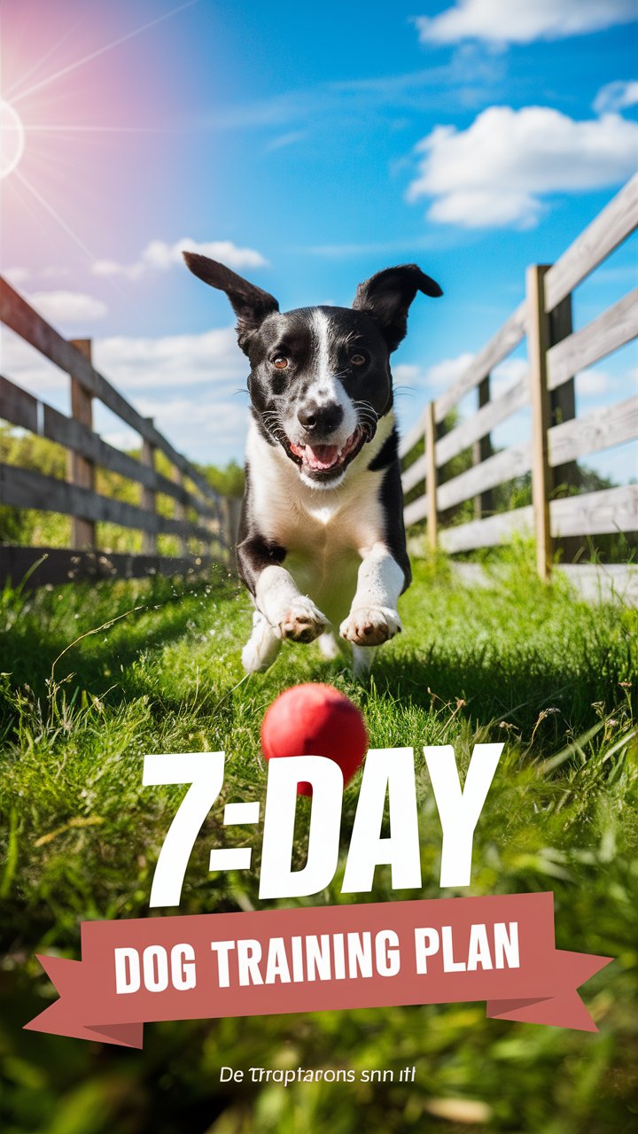 7-Day Dog Training Plan