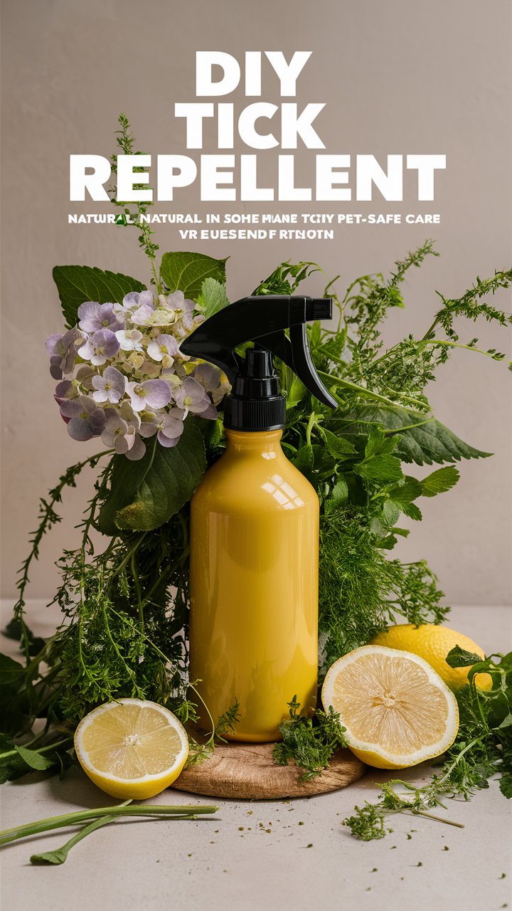DIY Tick Repellent Spray: Keep Your Pup Safe and Tick-Free Naturally