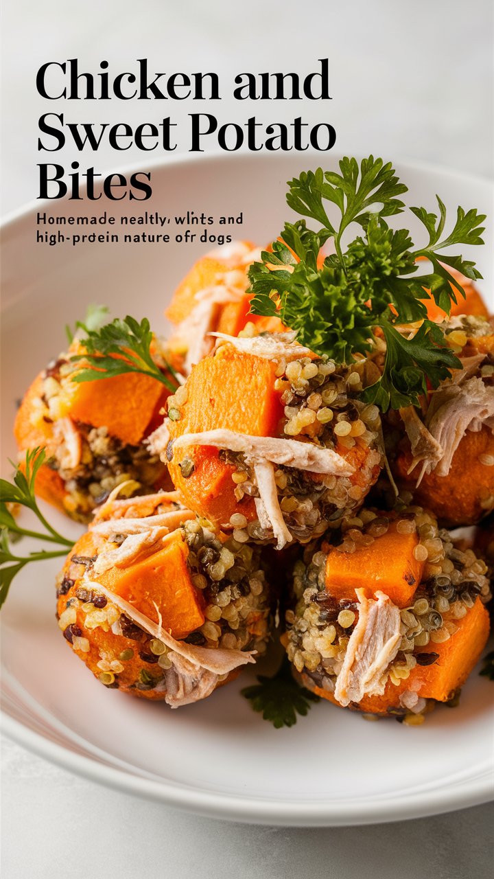 Chicken & Sweet Potato Bites: The Ultimate Homemade Dog Treat Recipe