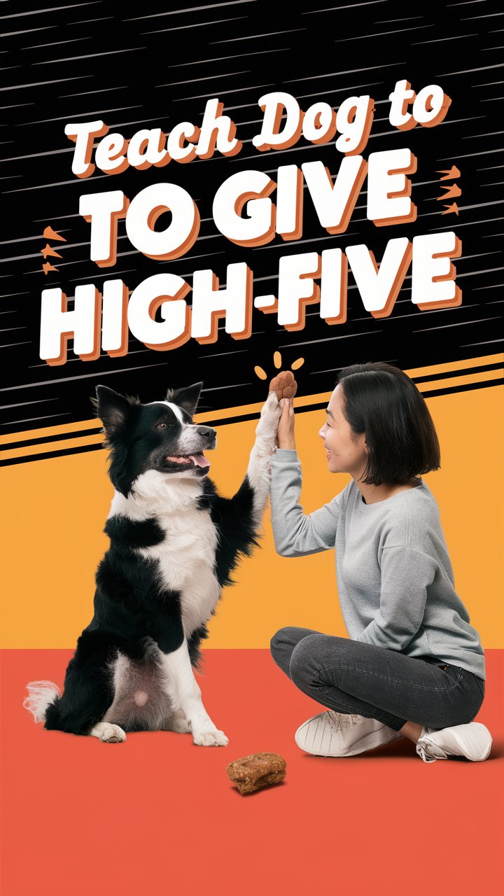 How to Teach Your Dog to High-Five in 4 Easy Steps