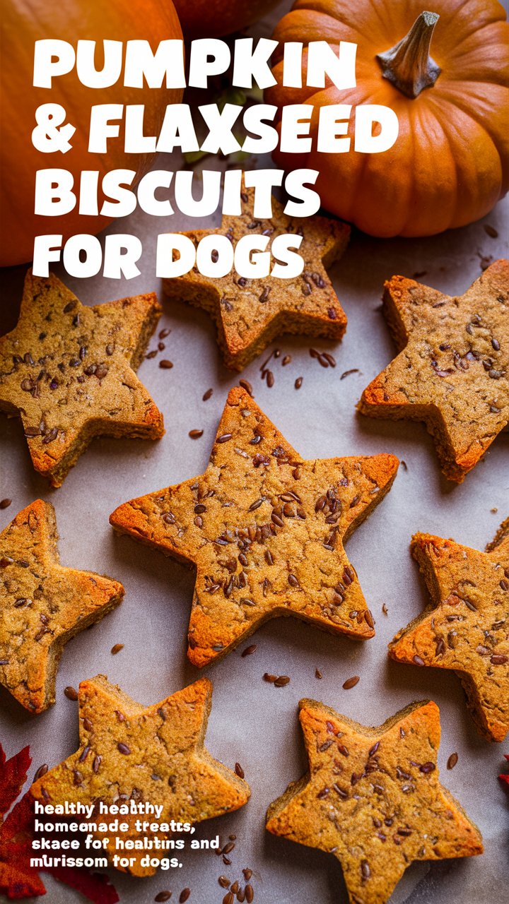 Vegan Pumpkin & Flaxseed Biscuits