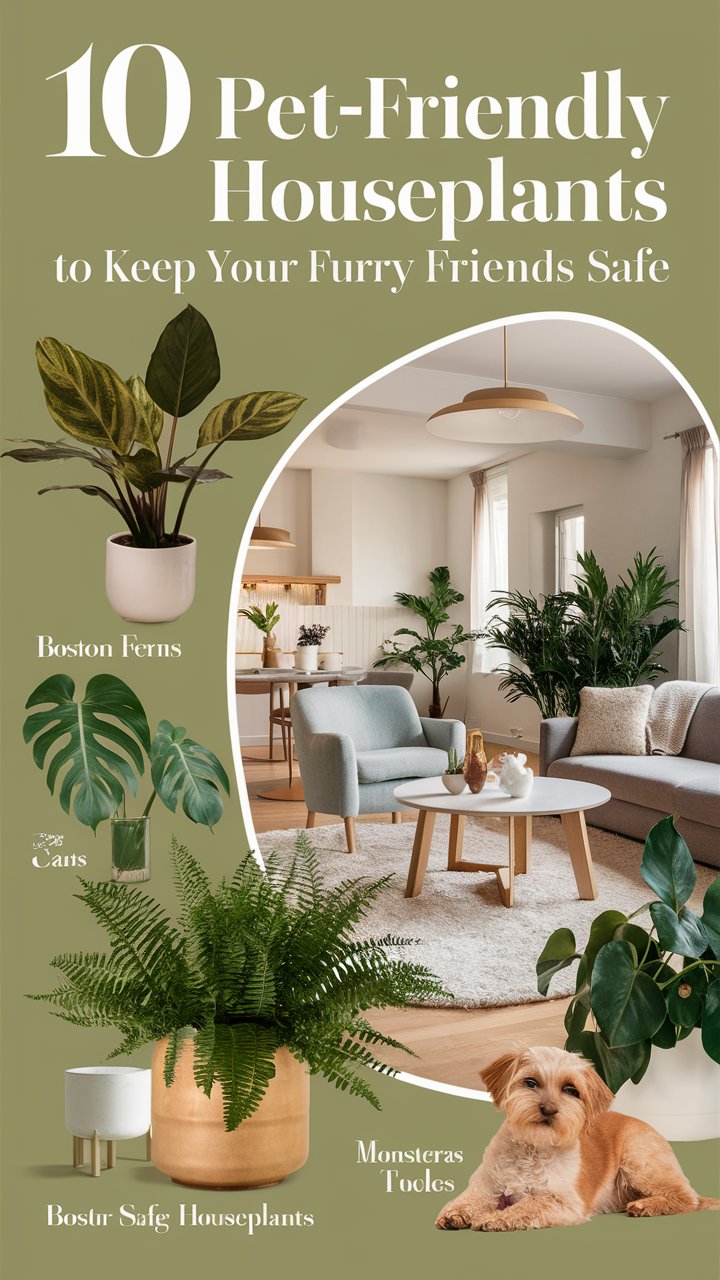 🌿 10 Pet-Friendly Houseplants That Smell Amazing