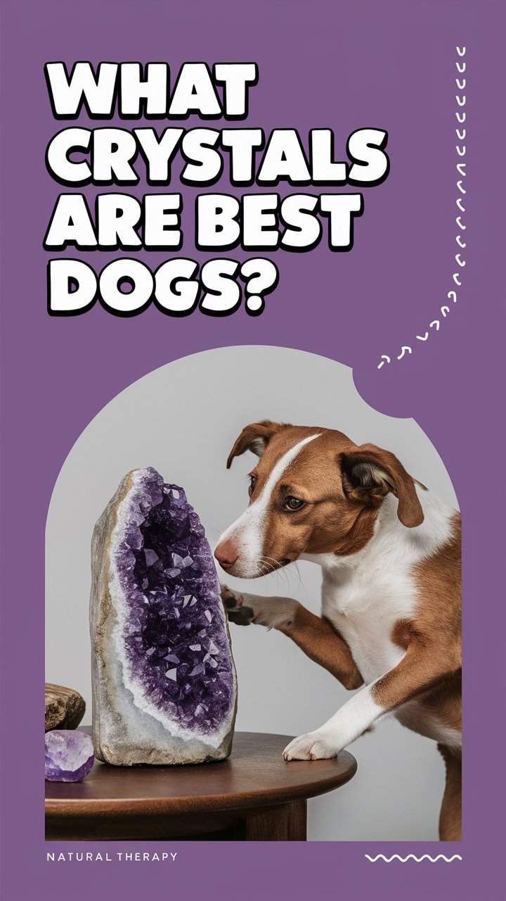 6 Healing Crystals for Dogs: Boost Energy, Calm Anxiety, and Support Wellness