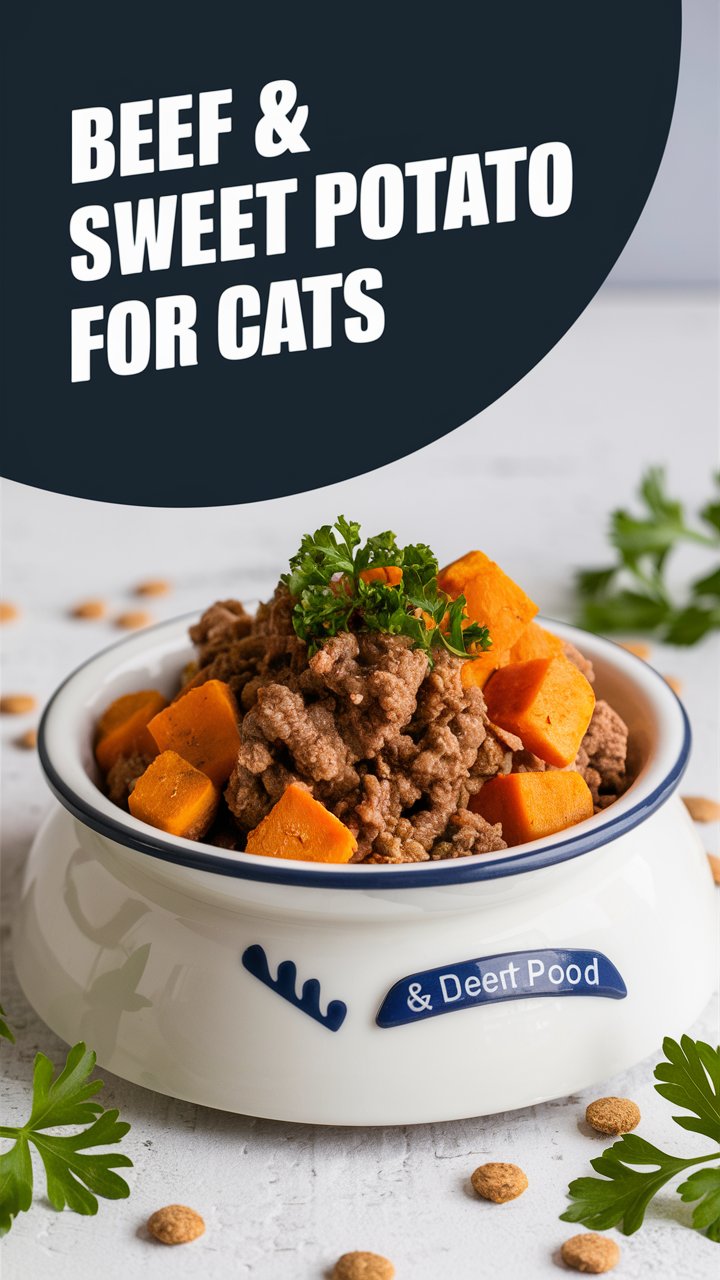 Sweet Potato Bowl for Cats