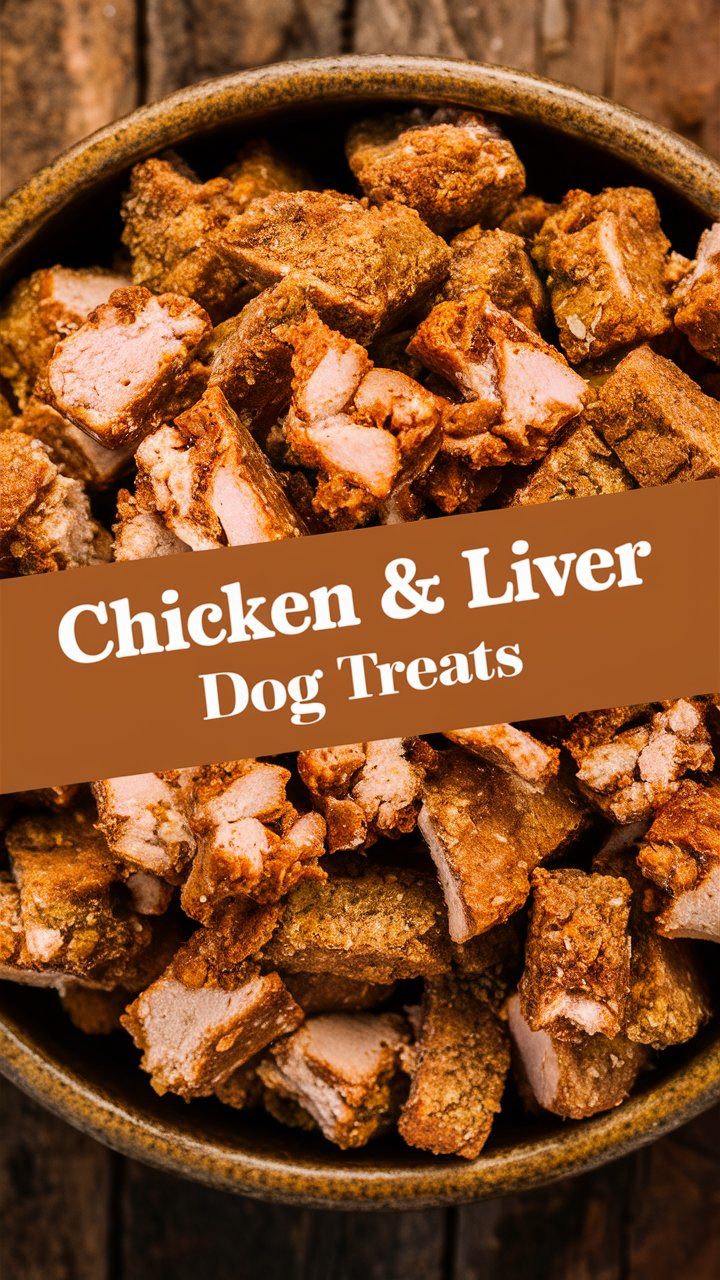 Homemade Chicken & Liver Dog Treats