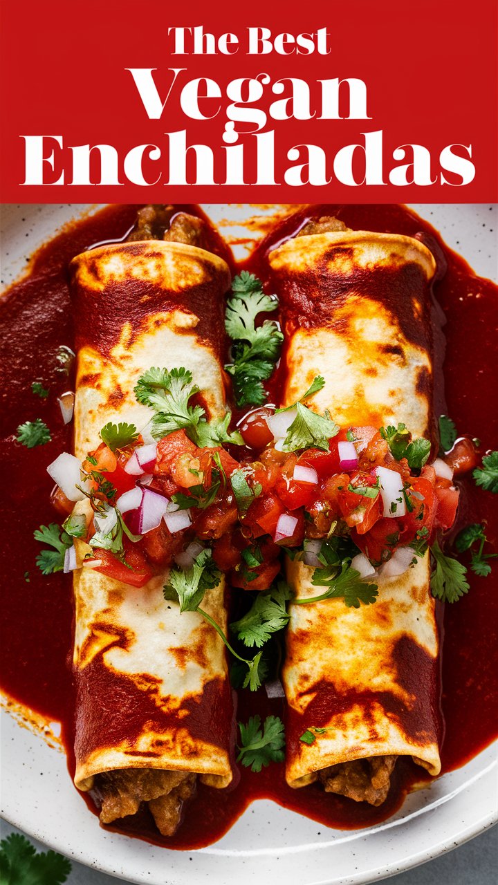 The Best Vegan Enchiladas with Tofu – Easy, Healthy & Delicious