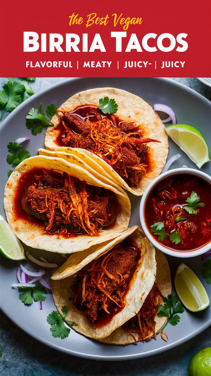 Vegan Quesabirria Tacos Recipe – Crispy, Cheesy
