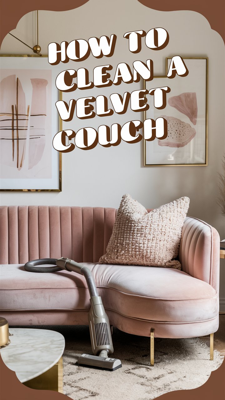 Clean a Velvet Couch – Easy, Effective Hacks for a Luxurious Look