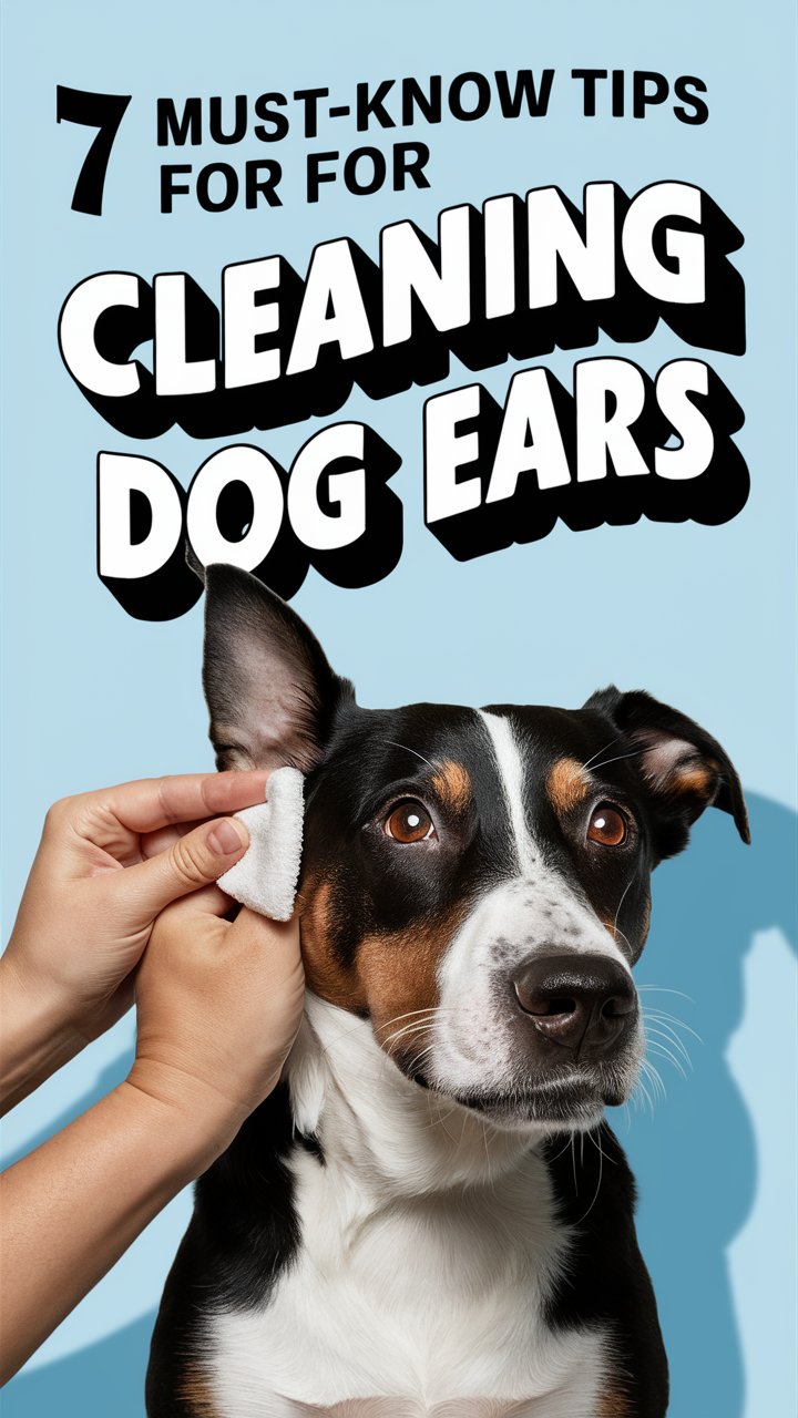 🐶 7 Essential Tips for Cleaning Your Dog’s Ears
