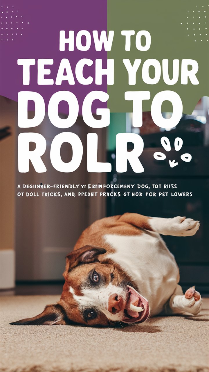 🐾 5 Easy Steps to Teach Your Dog to Roll Over