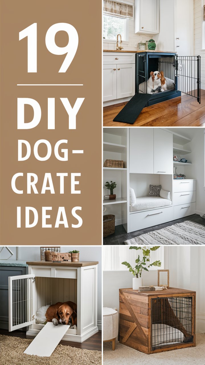 How to Build a DIY Dog Crate That Doubles as Stylish Indoor Furniture