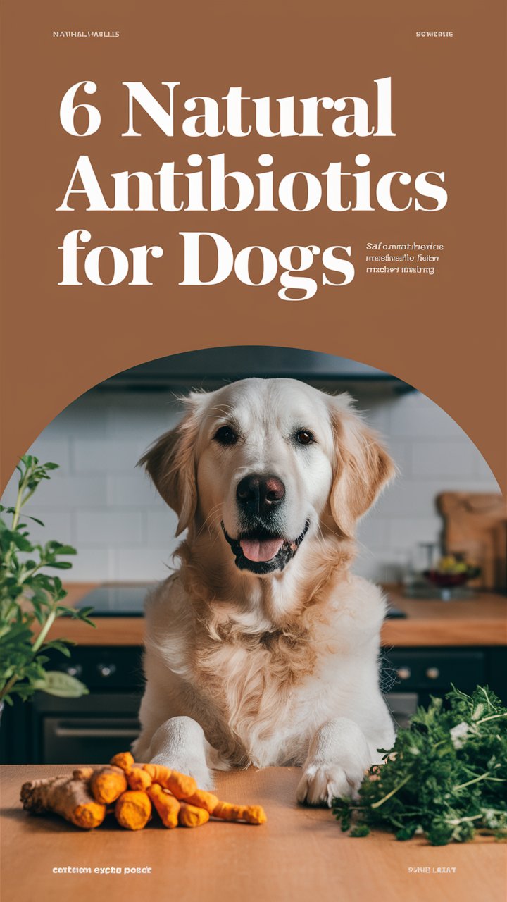 6 Natural Antibiotics for Dogs