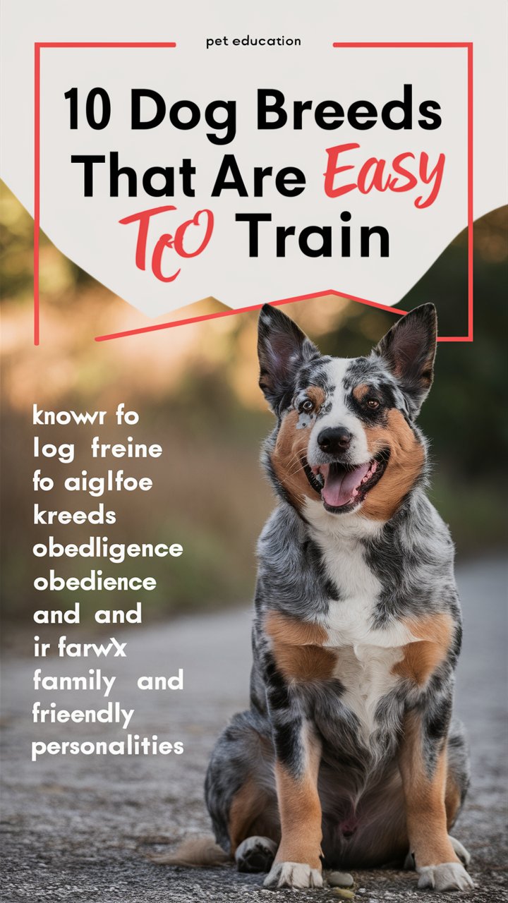 15 Dog Breeds That Are Surprisingly Easy to Train