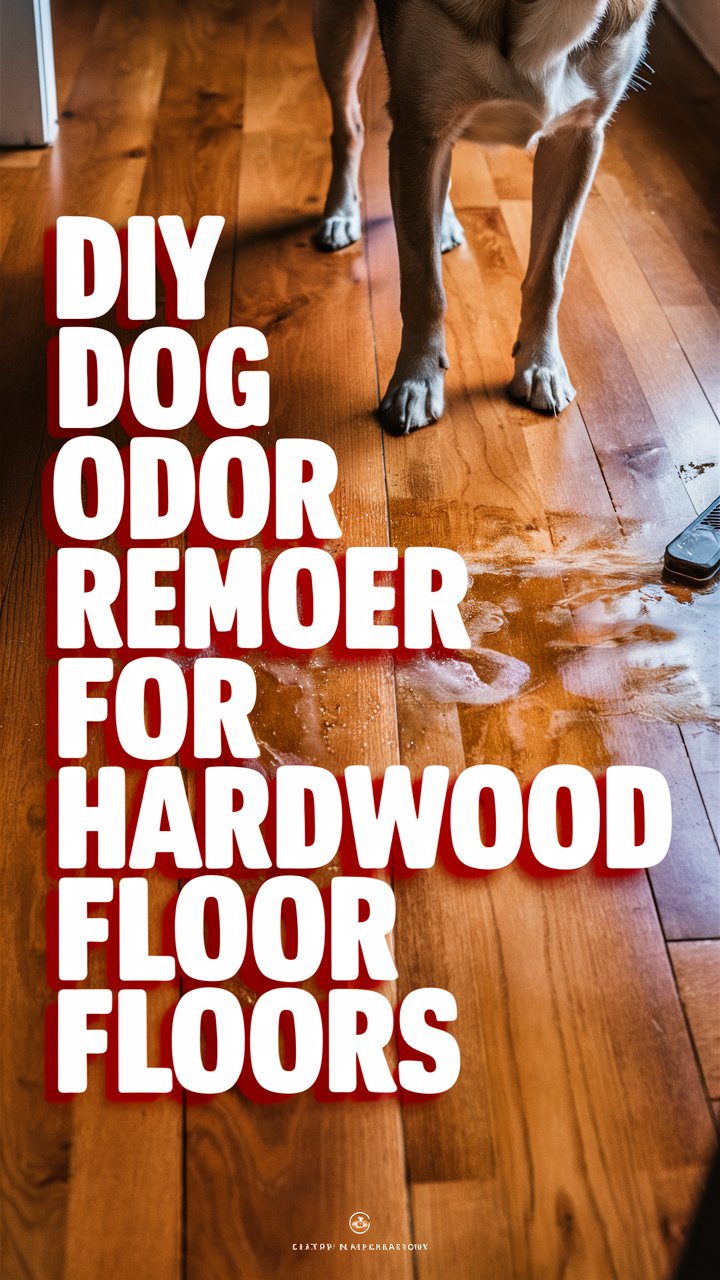 Clean Dog Pee from Hardwood Floors
