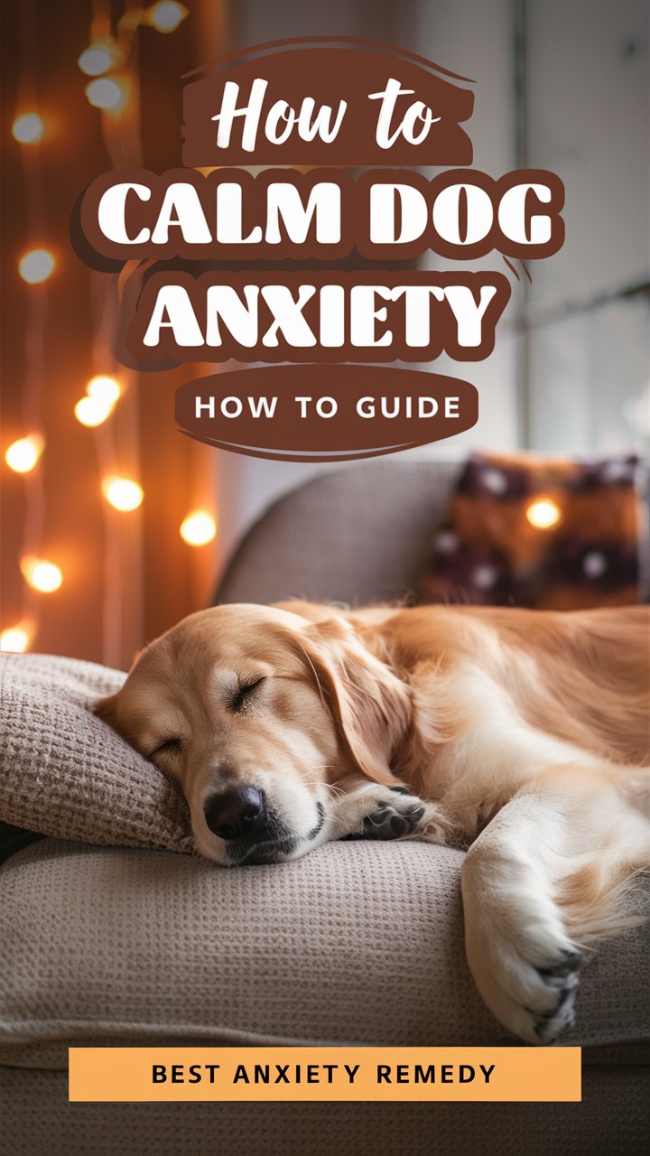 5 Best Natural Remedies for Dog Anxiety