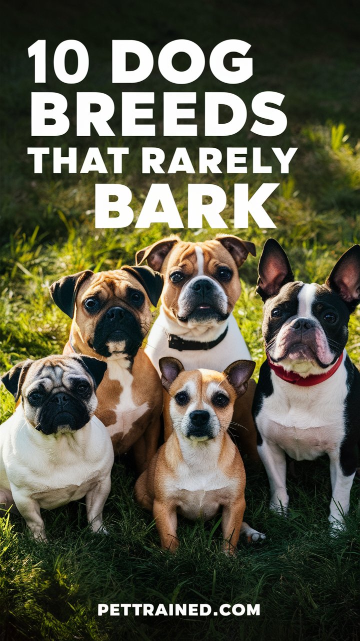 10 Dog Breeds That Don’t Bark Too Much