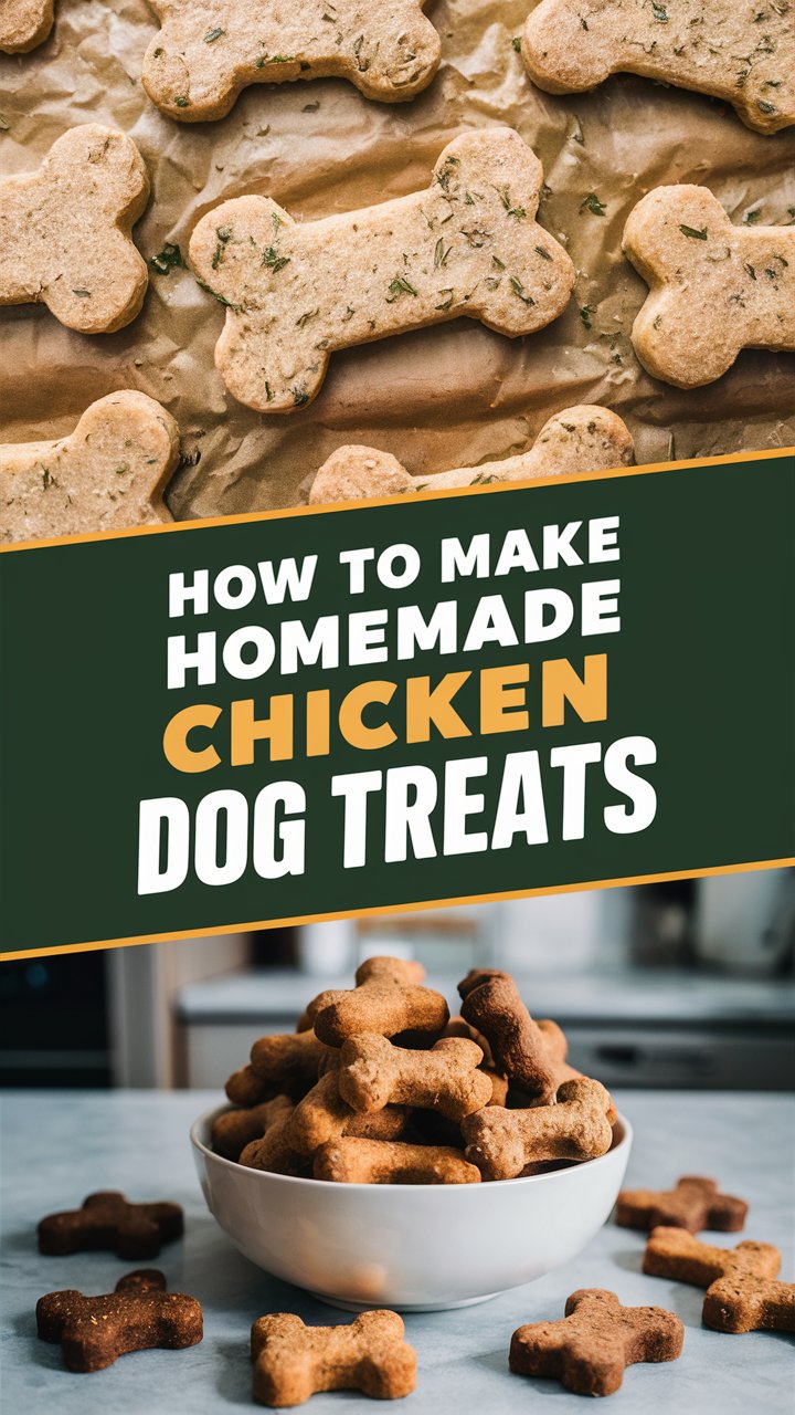 🐶 7 Best Healthy Chicken Dog Treat Recipes (Vet-Approved & Easy to Make at Home)
