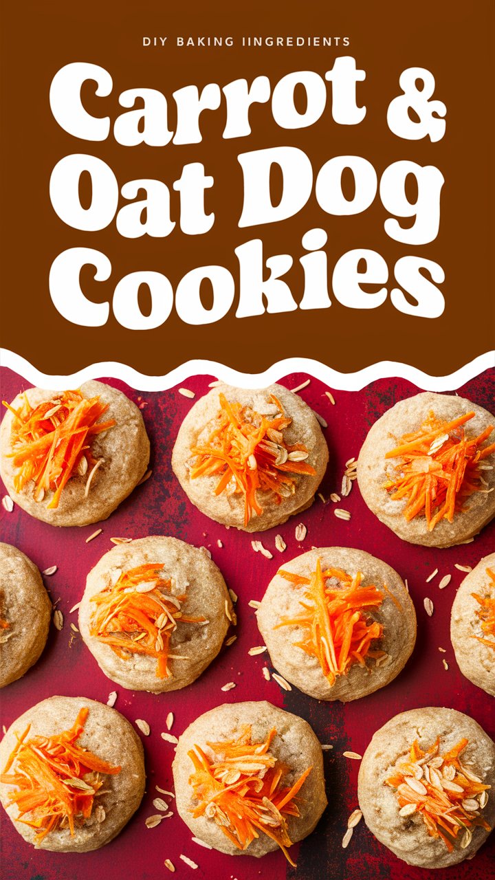 🥕 Carrot and Oat Cookies for Dogs: The Ultimate Healthy Treat Recipe