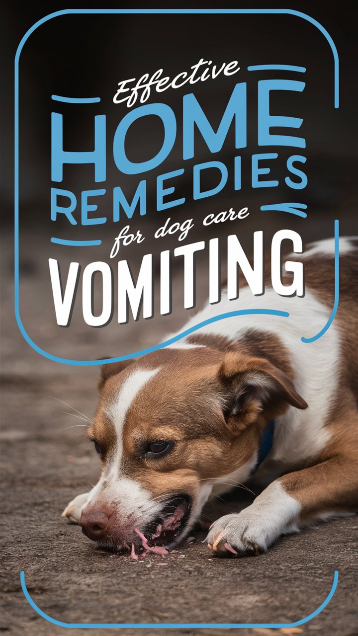🐶 5 Effective Home Remedies for Dog Vomiting