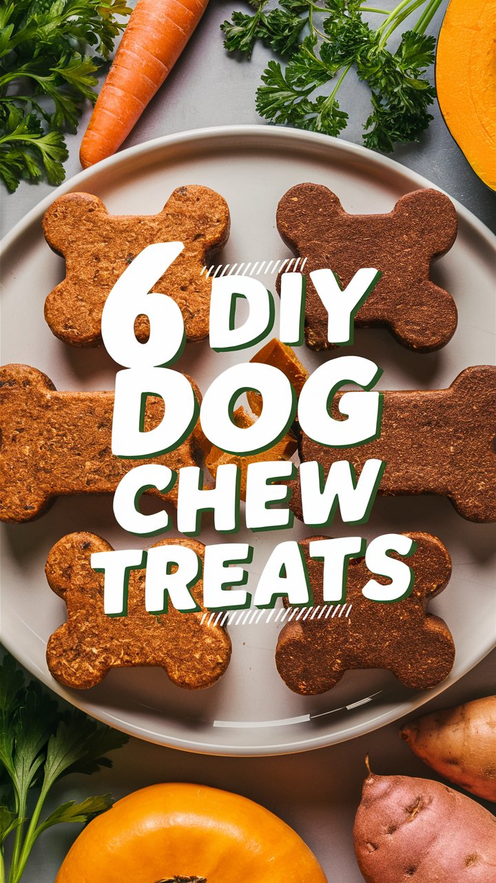 6 Healthy DIY Dog Chew Treats Your Pup Will Drool Over