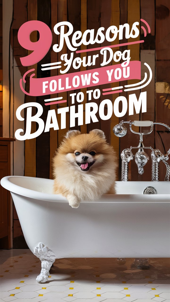 9 Fascinating Reasons Dogs Follow You to the Bathroom