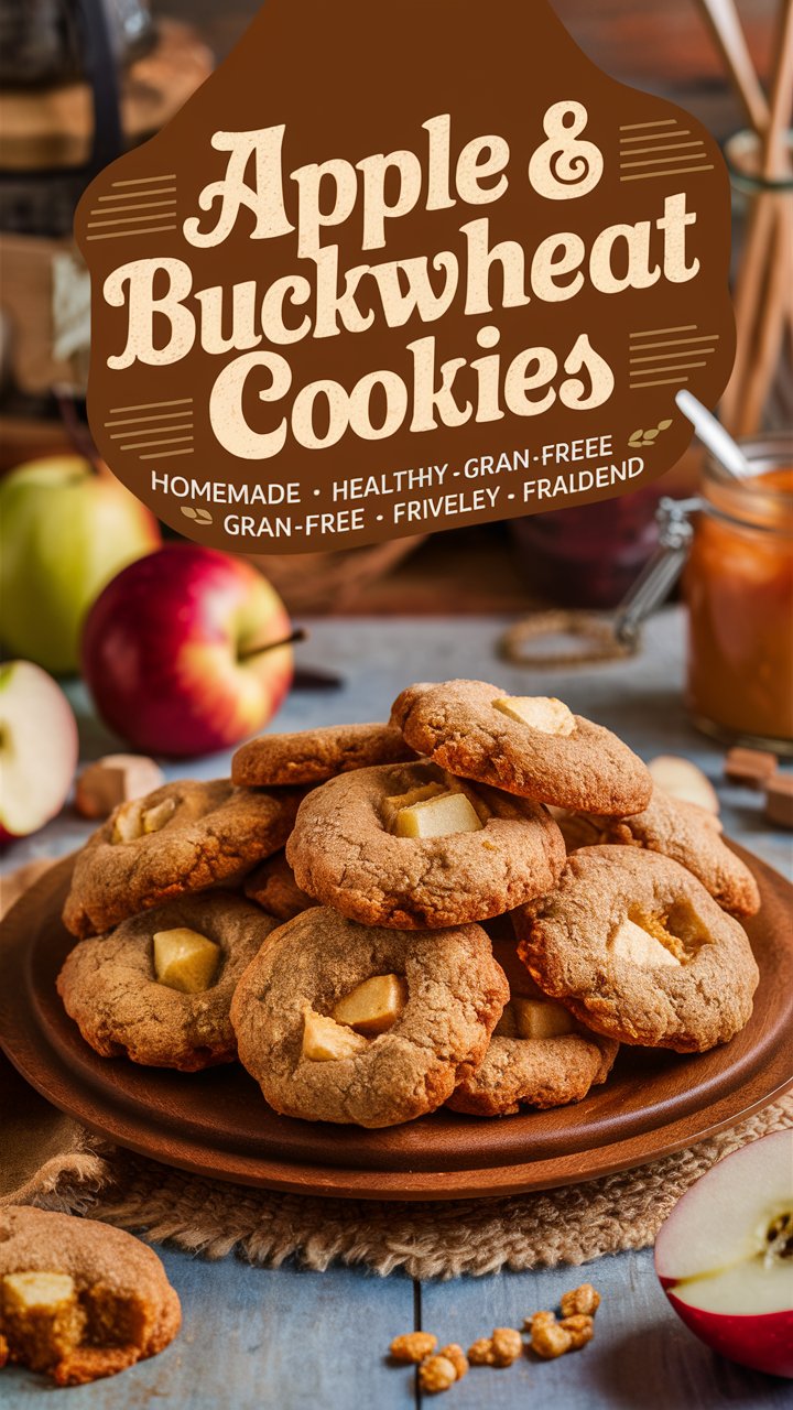 Apple & Buckwheat Dog Cookies: The Ultimate Allergy-Friendly Treat