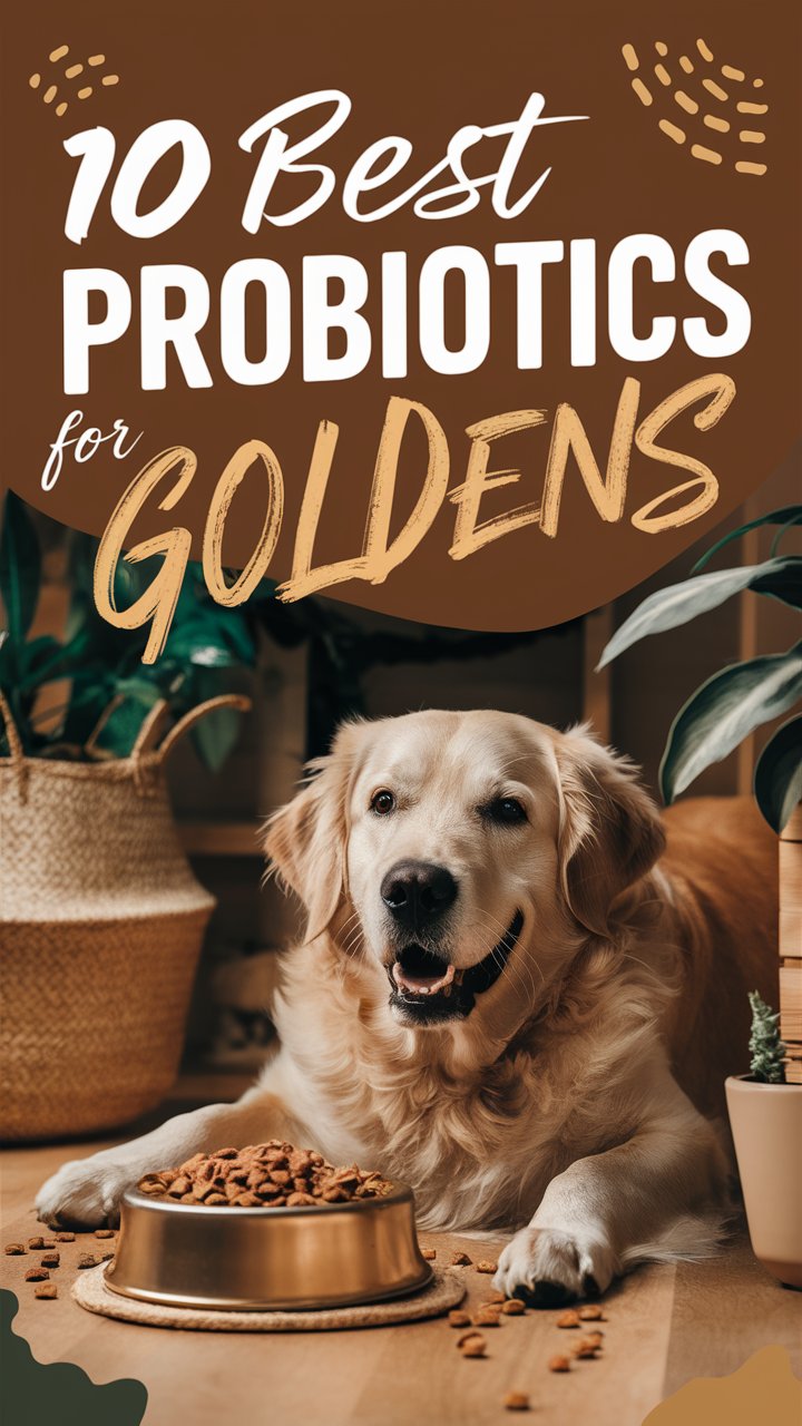 10 Best Probiotics for Golden Retrievers in 2025 (Vet-Recommended Guide)