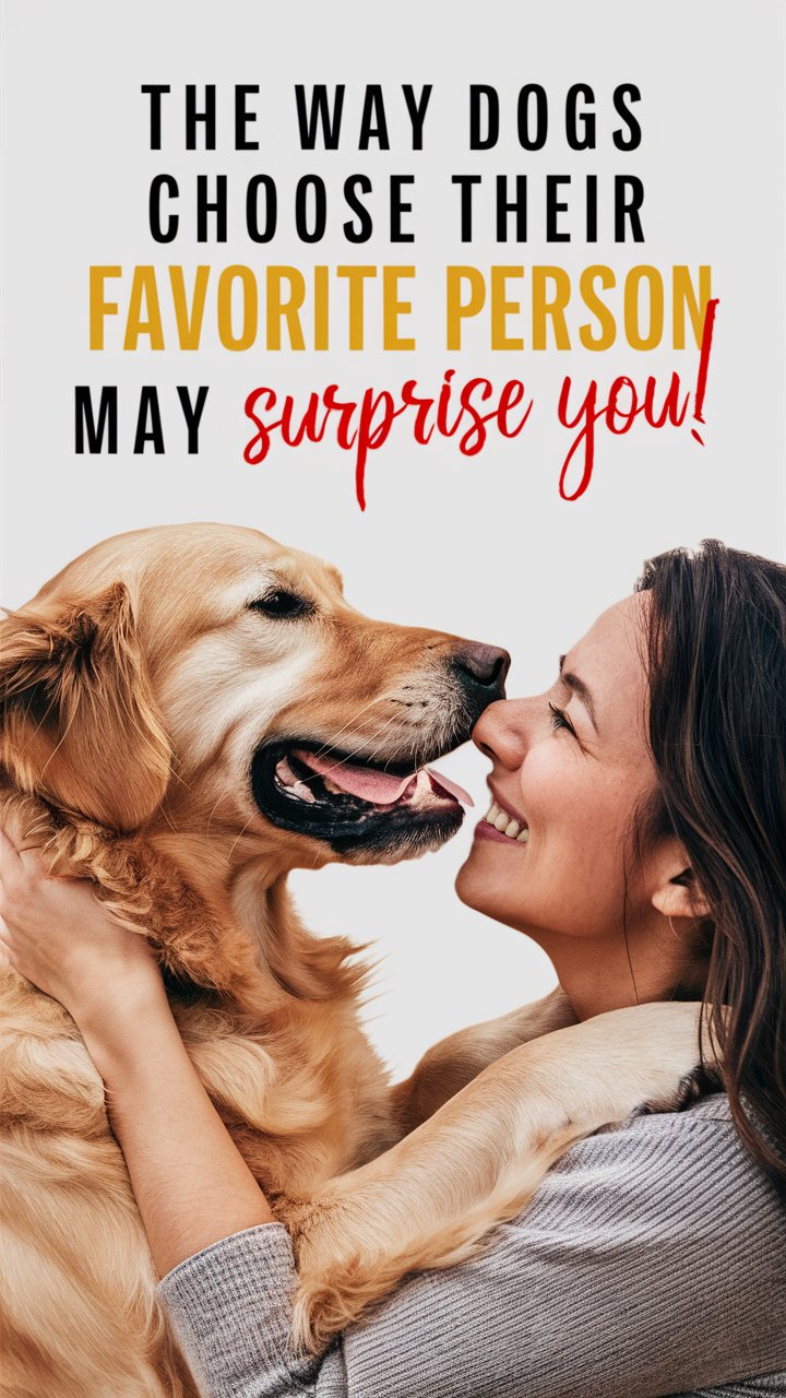 11 Ways Dogs Choose Their Favorite Person