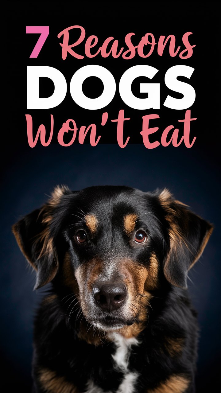7 Reasons Why Dogs Won’t Eat