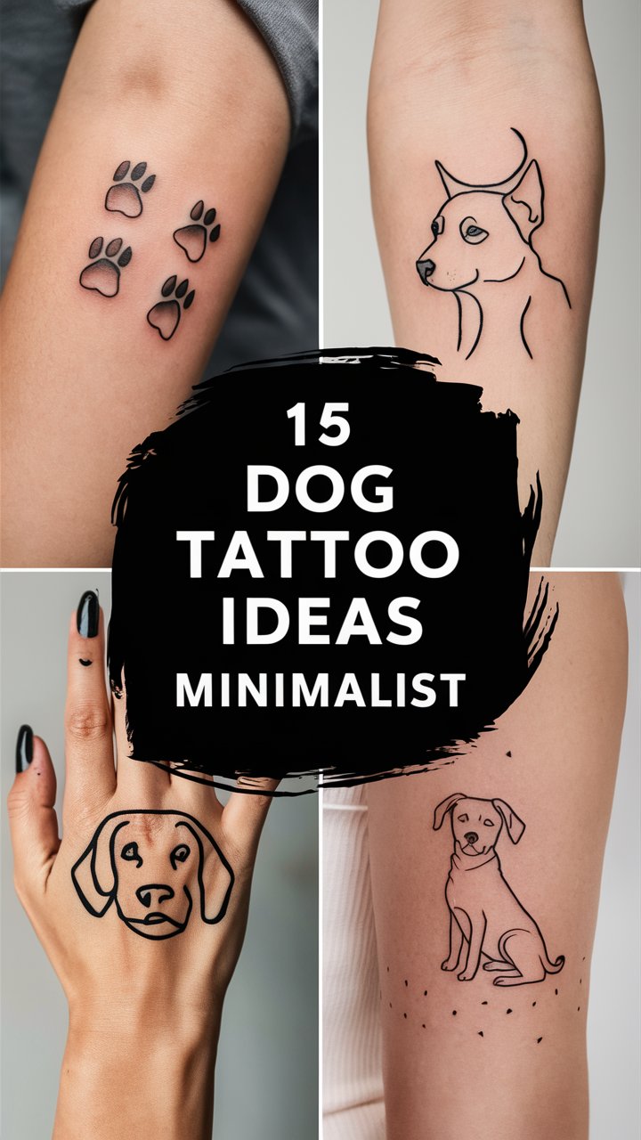 15 Simple Dog Tattoo Ideas: Meaningful Designs, Styles & Tips for Pet Lovers