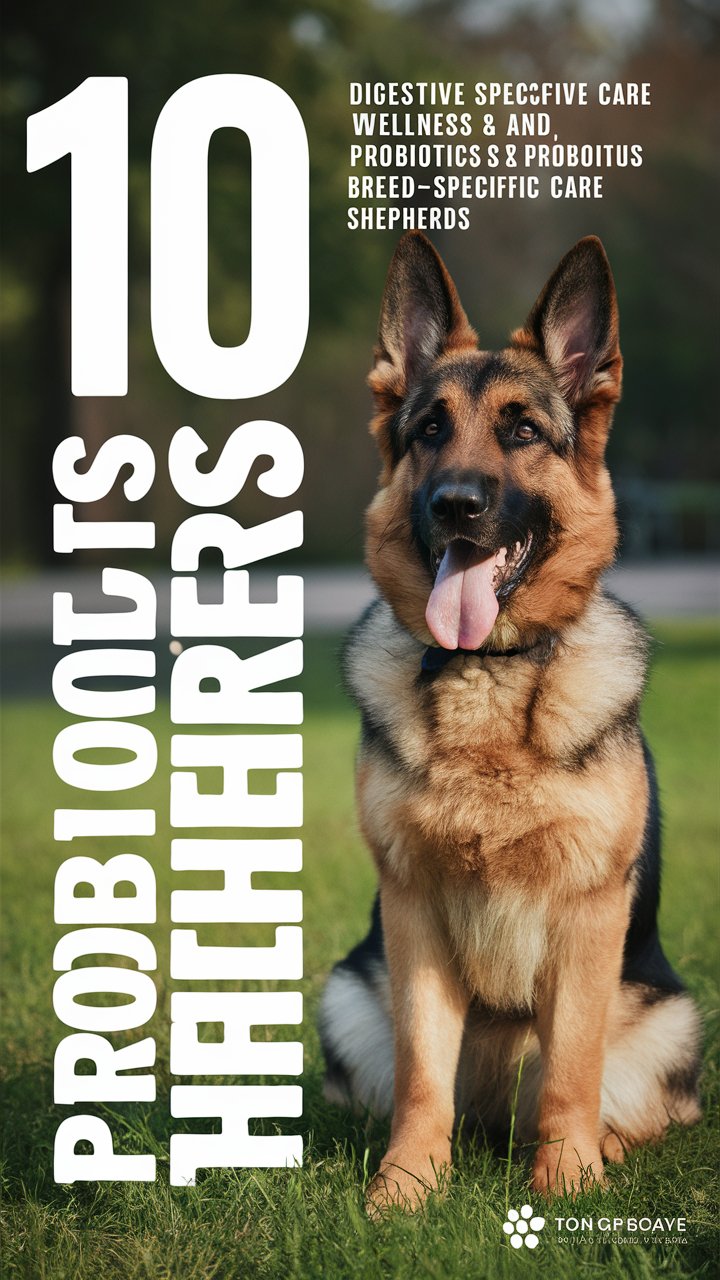 10 Best Probiotics for German Shepherds (Vet-Approved Guide for Digestive & Immune Health)