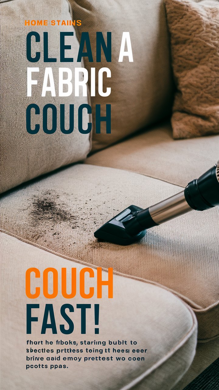 7 Expert Tips on How to Clean a Fabric Couch and Remove Stains, Odors, and Pet Messes