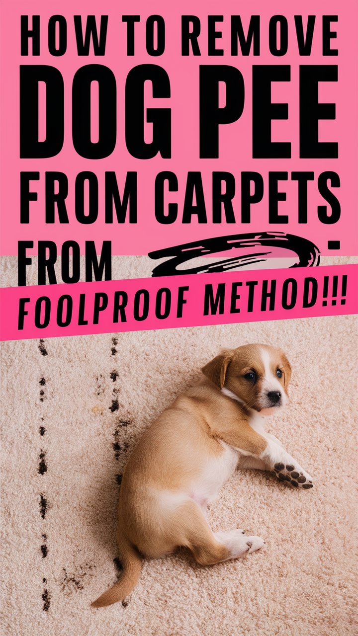 How to Remove Dog Pee from Carpet: 5 Foolproof Steps That Actually Work