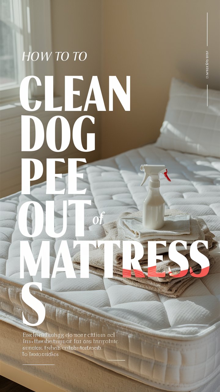 How to Clean Dog Pee Out of a Mattress (Complete Step-by-Step Guide)