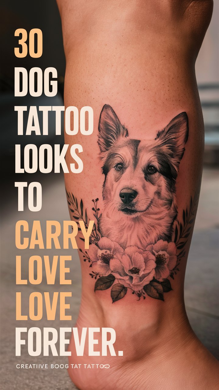 25+ Geometric Dog Tattoo Ideas: Unique Designs, Meanings & Inspiration 🐾