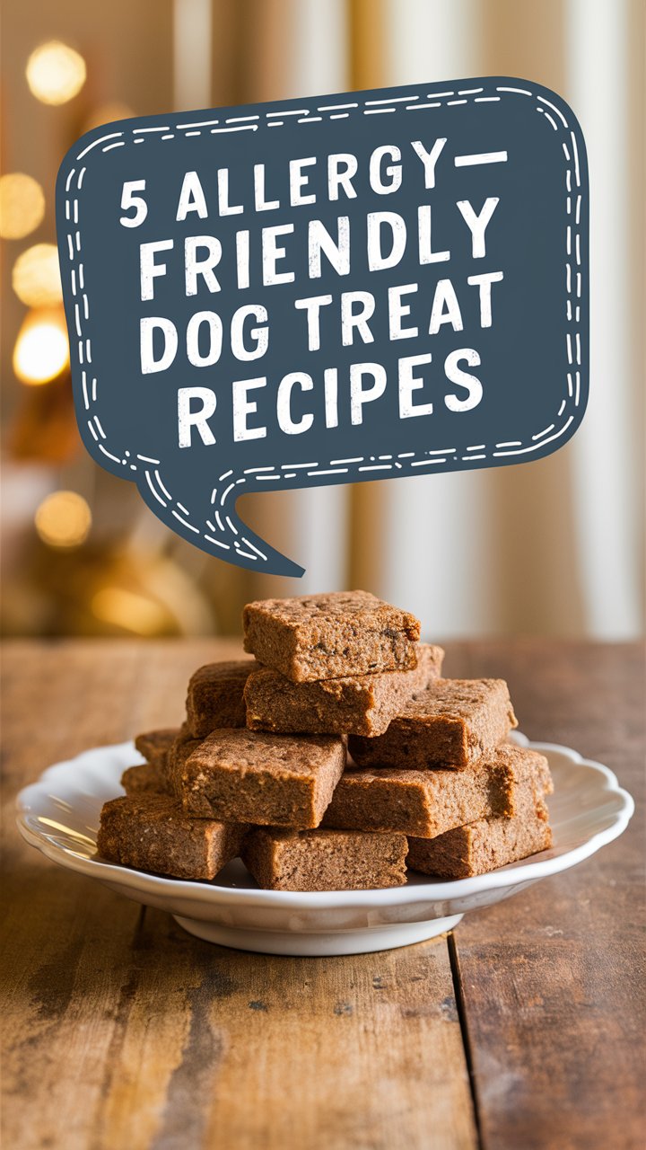 5 Allergy-Friendly Dog Treat Recipes Your Pup Will Love (Vet-Approved & Easy to Make)