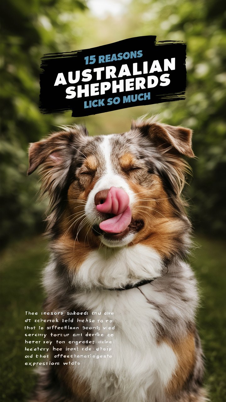 15 Surprising Reasons Why Australian Shepherds Lick So Much