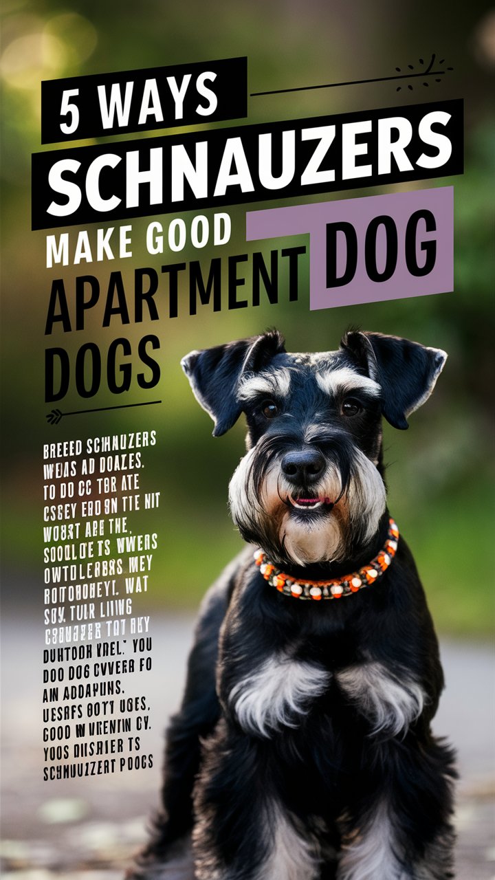 Do Schnauzers Make Good Apartment Dogs?