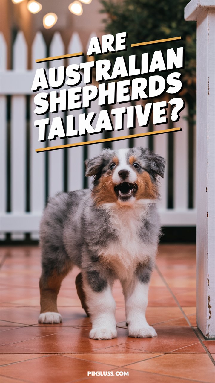 Are Australian Shepherds Really That Vocal & Talkative?