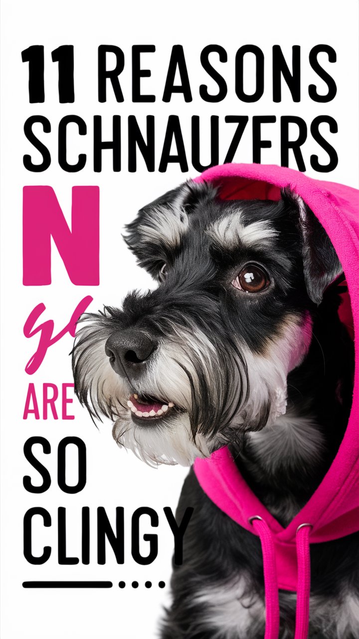 11 Surprising Reasons Why Your Schnauzer Is So Clingy (And How to Fix It)