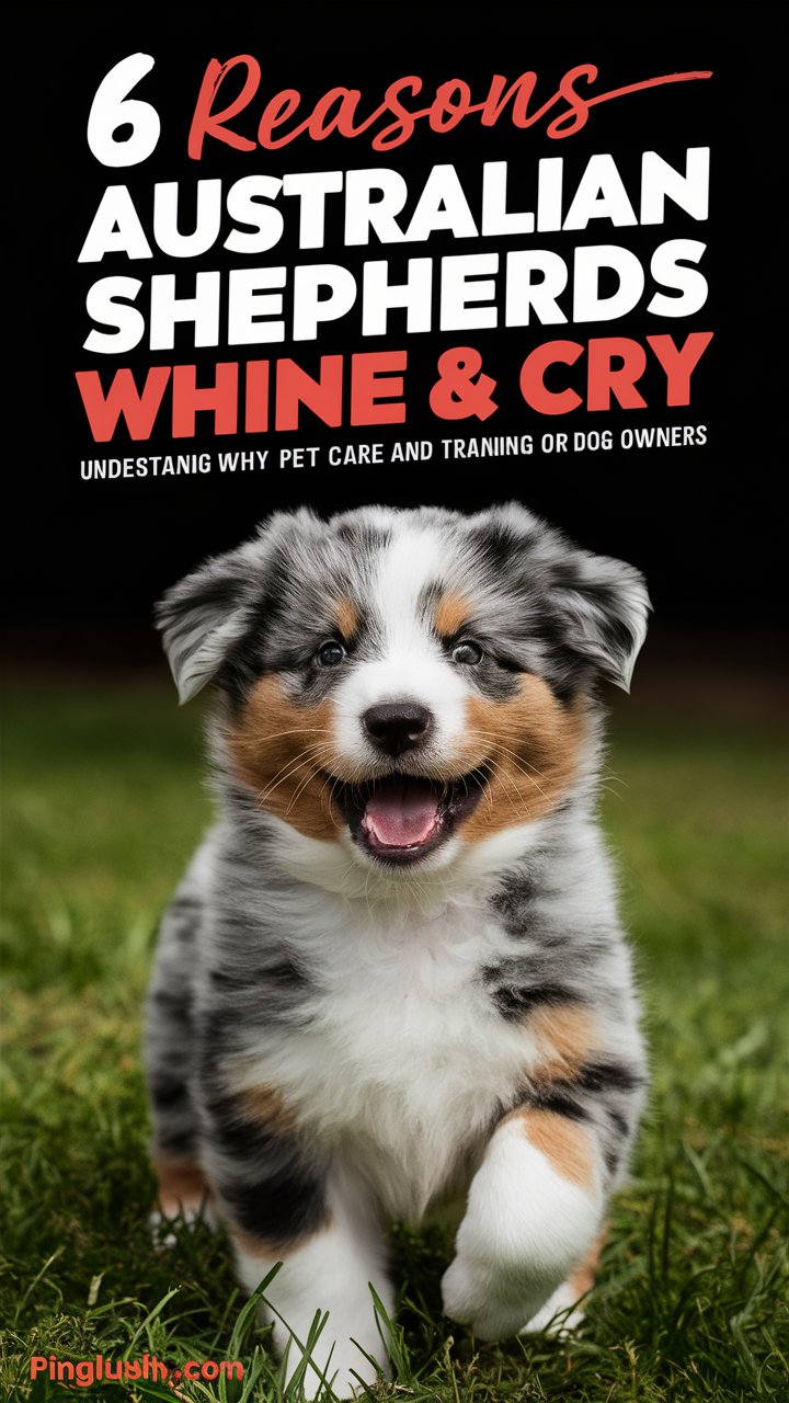 Why Do Australian Shepherds Whine & Cry So Much?