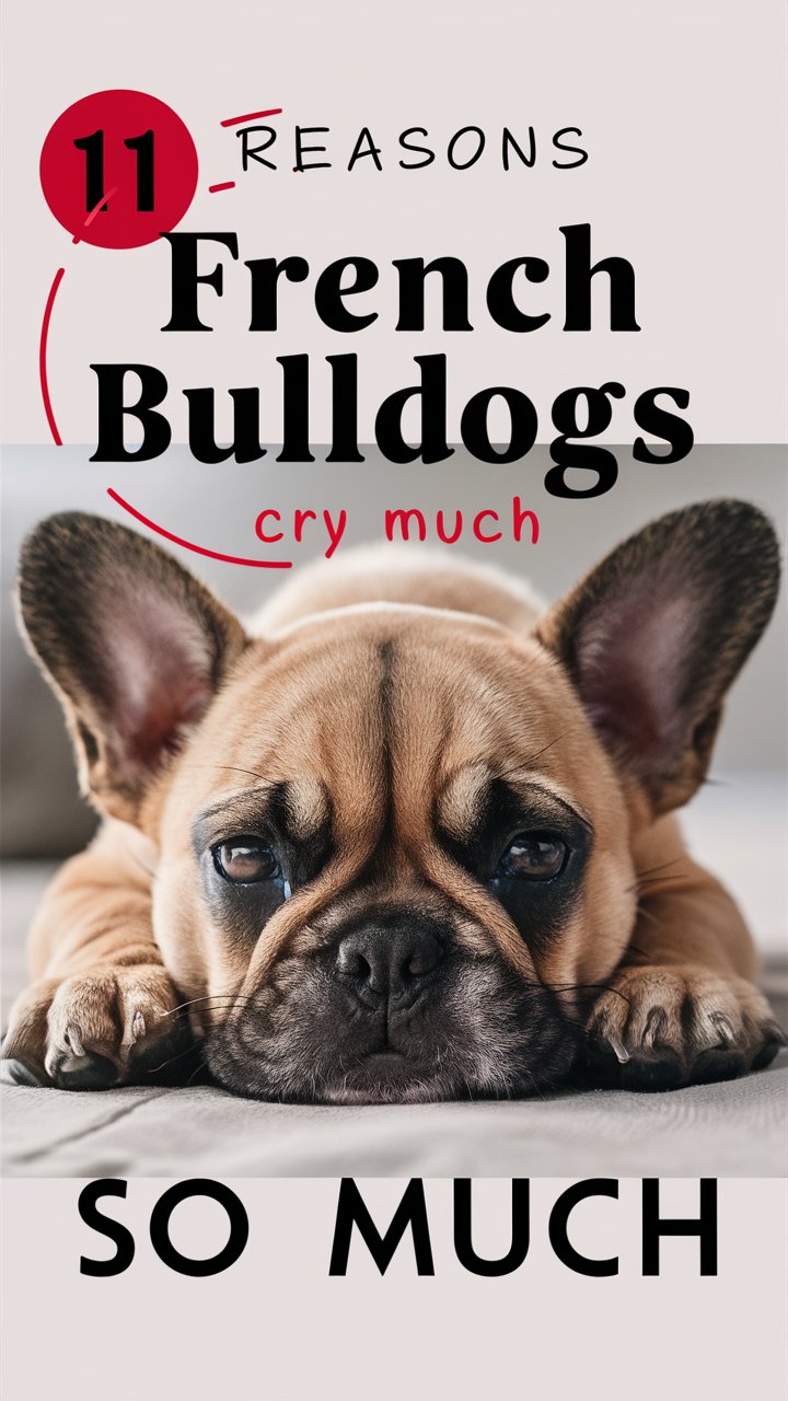 11 Reasons Why French Bulldogs Cry & Whine So Much