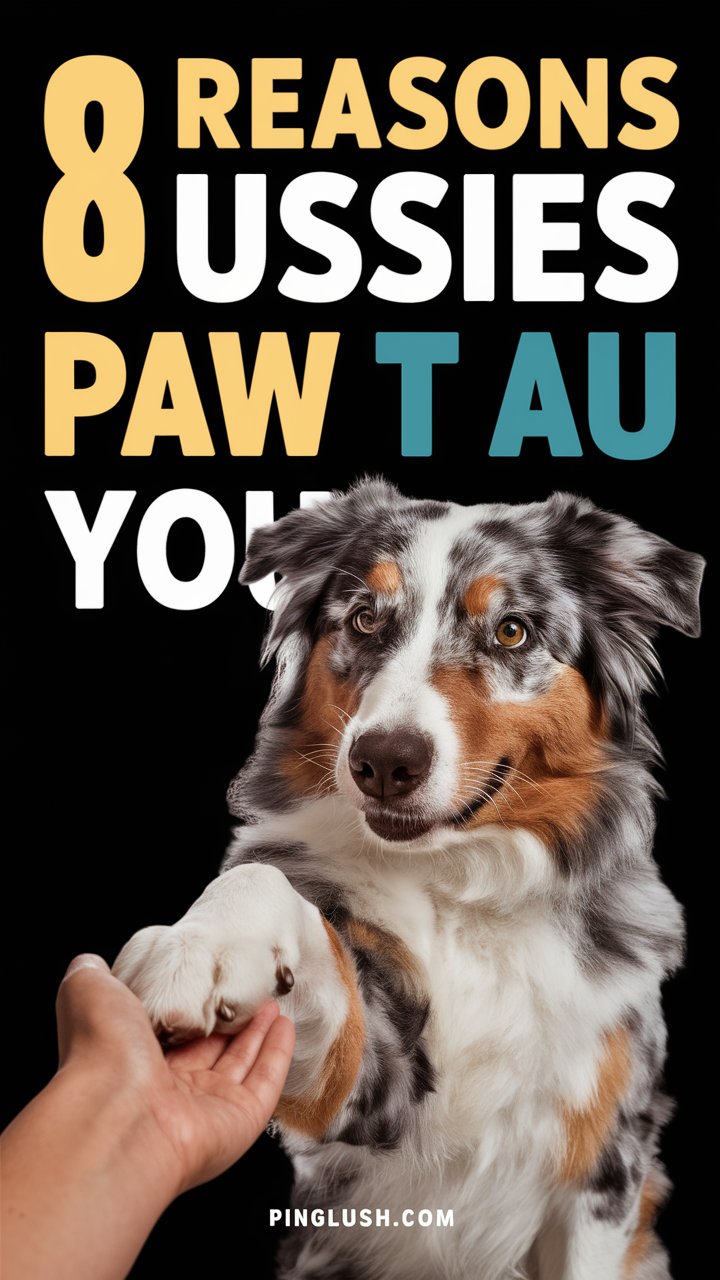 Top 8 Reasons Why Your Australian Shepherd Paws at You