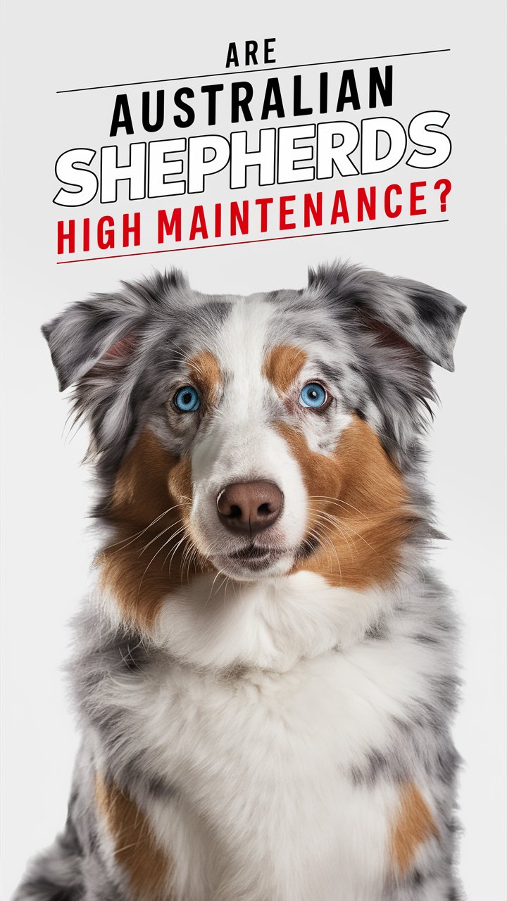 Are Australian Shepherds High Maintenance?