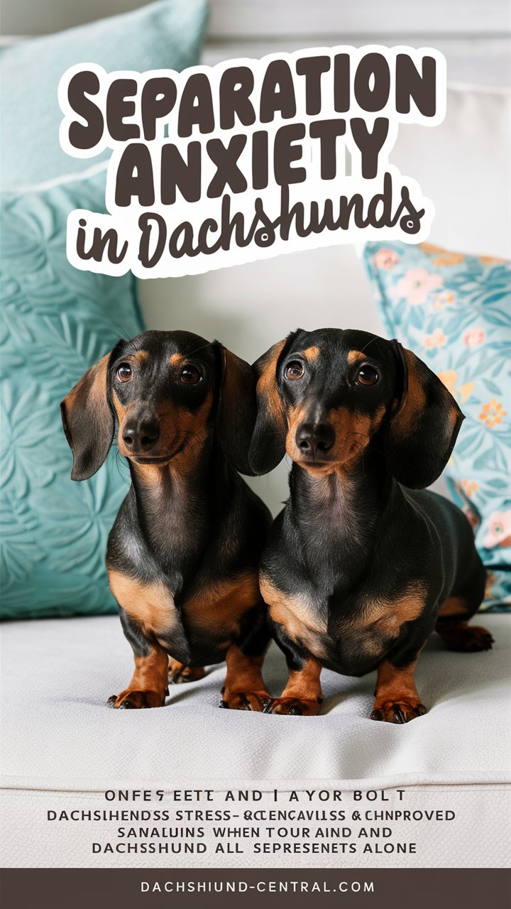 Why is my Dachshund so anxious